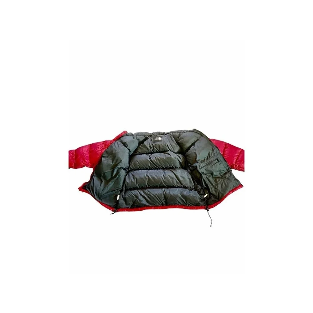 The North Face 1996 Retro Nuptse 700 Down Jacket Red Black L
